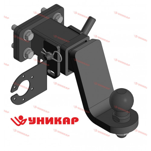 Фаркоп Уникар на HAVAL H9 2015-2023 Арт. 12194F