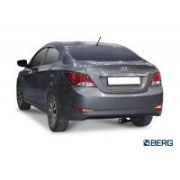 Фаркоп BERG на Hyundai Solaris 2014-2017 Арт. F.2313.001