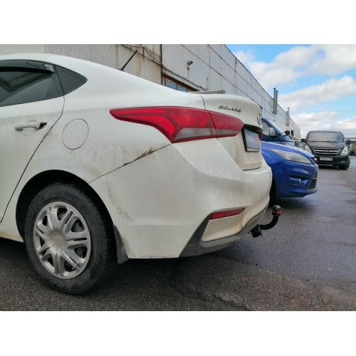 Фаркоп Лидер Плюс на HYUNDAI Solaris 2017–  Арт. H228-A (седан)