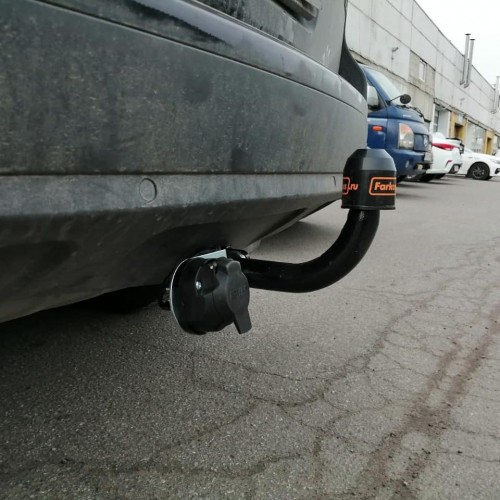 Фаркоп Лидер Плюс на VOLKSWAGEN Touareg 2002–2010  Арт. V124-A 