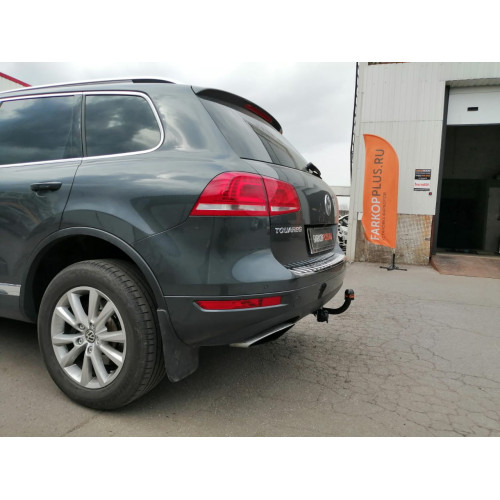 Фаркоп Лидер Плюс на VOLKSWAGEN Touareg 2010–2018  Арт. V124-A