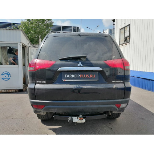 Фаркоп Лидер Плюс на MITSUBISHI Pajero Sport 2008–2016  Арт. M115-F (цельнолитой шар)