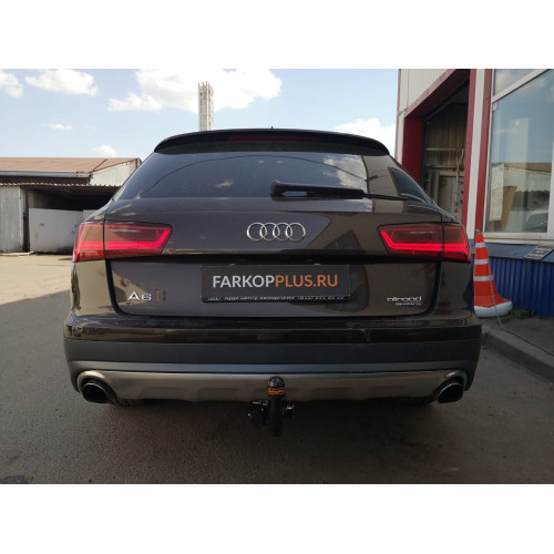 Фаркоп ARAGON на AUDI A6 2011–2014  Арт. E0405DV (С7 седан и универсал и Allroad)