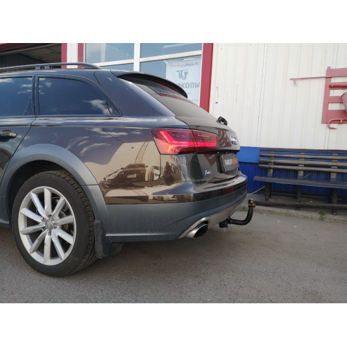 Фаркоп ARAGON на AUDI A6 2014–  Арт. E0405DV (С7 седан, универсал и Allroad)
