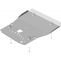 Защита Картера двигателя, КПП MOTODOR для Nissan X-Trail 2007-2013 (T31), Сталь 3 мм - Арт. 11410