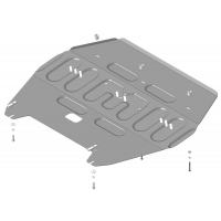 Защита Картера двигателя, КПП MOTODOR для KIA K5 2020- (I), Сталь 2 мм - Арт. 71013