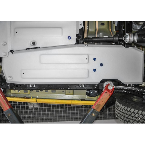 Защита Топливного бака Rival для Jeep Wrangler 2017-2021 IV JL, Алюминий 3 мм - Арт. 333.2746.1