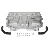 Защита Картера двигателя, КПП Rival для SEAT Ibiza 2008-2015, Алюминий 3 мм - Арт. 333.5842.1
