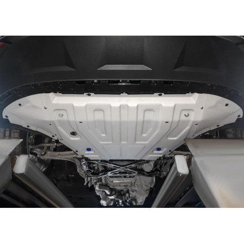 Защита Картера двигателя Rival для Volkswagen Touareg 2018-, Алюминий 3 мм - Арт. 333.5870.1