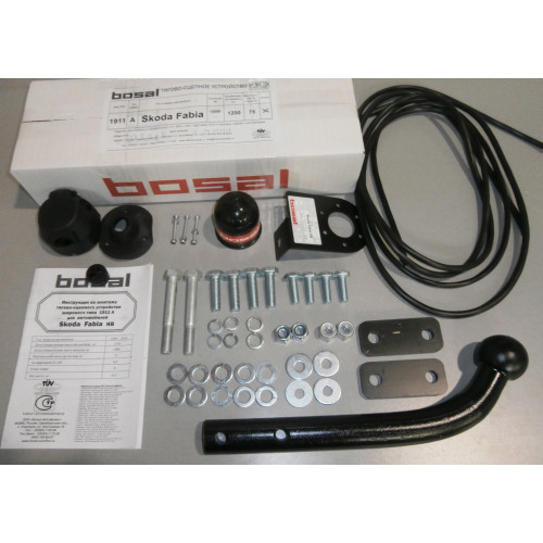 Фаркоп BOSAL (ORIS) на SKODA Fabia 2007-2014  Арт. 1911-A (хетчбэк)