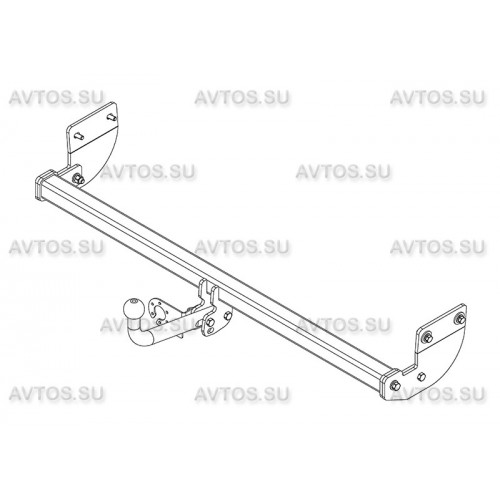 Фаркоп Avtos на HYUNDAI Elantra 2012-2016 Арт.HY 27