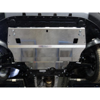 Защита Картера двигателя, КПП ТСС для Volkswagen Caddy 2004-2010, Алюминий 4 мм - Арт. ZKTCC00143