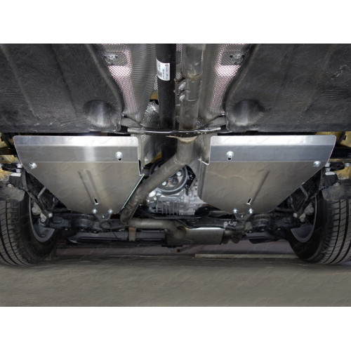 Защита Топливного бака ТСС для Volkswagen Tiguan 2016-2025, Алюминий 4 мм - Арт. ZKTCC00221
