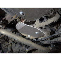 Защита Дифференциала ТСС для Lexus NX200/NX300 2014-, Алюминий 4 мм - Арт. ZKTCC00339